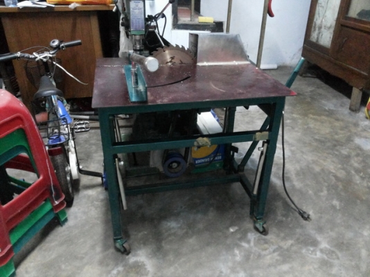 โต๊ะตัดอลูมิเนียม 10 นิ้ว สภาพใหม่ใช้งานมาน้อย