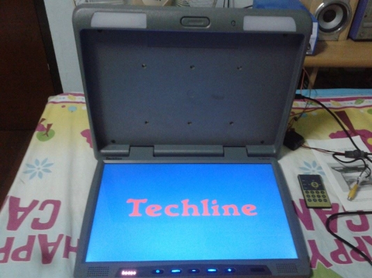 ขายทีวีพับ 17.1นิ้ว ติดรถ ถูกๆ