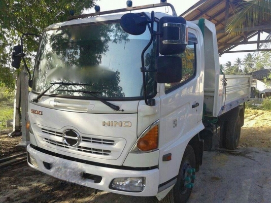 รถฮีโน่ 6 ล้อดั้ม  175 แรงม้า. ปี 55  ( รถวิ่ง 3x,xxx กม. )  สนใจติดต่อ 081 - 6079515