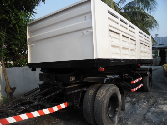 ขายรถบรรทุก 10 ล้อ 2 เพลาดั้มแม่ลูก HINO MEGA 260 ปี 49