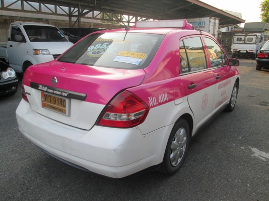ขาย Nissan Tiida 1.6 LPG Taxi Meter ปี09. ขาย Nissan Tiida 1.6 LPG Taxi Meter ปี09.