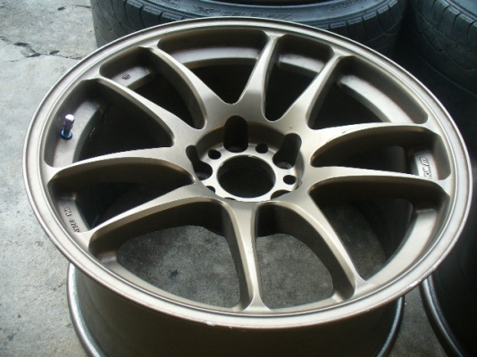 ล้อ 18" W WORK CR KAI หน้า-หลัง 9" ออฟ20 ล้อเดิมสีเดิม 5/114 ล้อ 18" W WORK CR KAI หน้า-หลัง 9" ออฟ20 ล้อเดิมสีเดิม 5/114