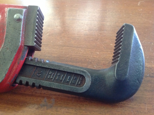 ขายประแจขันท่อ RIDGID 14" สภาพใหม่เก่าเก็บ