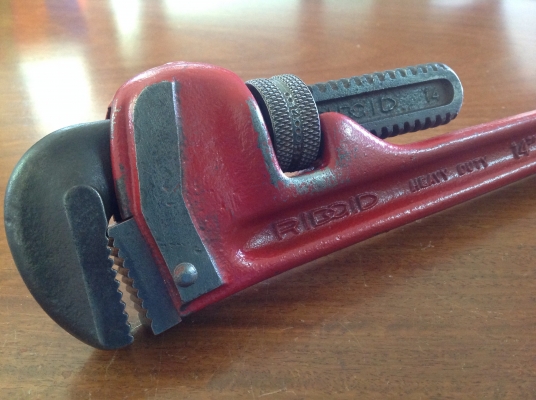 ขายประแจขันท่อ RIDGID 14" สภาพใหม่เก่าเก็บ