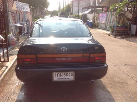 ขายครับ ของดีราคาถูกมาอีกแล้ว ช้าอดน่ะครับ toyota corola AE 101 ปี 93 เครื่อง 4AG 1.6 แห้งๆ นิ่งๆ เกียร ออโต้ พวงมาลัย พาวเวอร์ แกส LPG แกสน้พมันใช้ได้ 2 ระบบดิส 4ล้อ แอรหนาว แม็ก 15 หล่อๆ ค้ำโชคหน้า ภายในสวยคอนโซนไม่มีแตก ระบบไฟครบ ๆ เครื่องเสียงมีจอ ช่ว ขายครับ ของดีราคาถูกมาอีกแล้ว ช้าอดน่ะครับ toyota corola AE 101 ปี 93 เครื่อง 4AG 1.6 แห้งๆ นิ่งๆ เกียร ออโต้ พวงมาลัย พาวเวอร์ แกส LPG แกสน้พมันใช้ได้ 2 ระบบดิส 4ล้อ แอรหนาว แม็ก 15 หล่อๆ ค้ำโชคหน้า ภายในสวยคอนโซนไม่มีแตก ระบบไฟครบ ๆ เครื่องเสียงมีจอ ช่ว