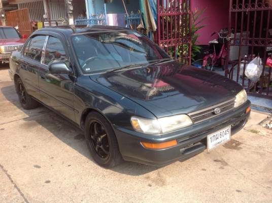ขายครับ ของดีราคาถูกมาอีกแล้ว ช้าอดน่ะครับ toyota corola AE 101 ปี 93 เครื่อง 4AG 1.6 แห้งๆ นิ่งๆ เกียร ออโต้ พวงมาลัย พาวเวอร์ แกส LPG แกสน้พมันใช้ได้ 2 ระบบดิส 4ล้อ แอรหนาว แม็ก 15 หล่อๆ ค้ำโชคหน้า ภายในสวยคอนโซนไม่มีแตก ระบบไฟครบ ๆ เครื่องเสียงมีจอ ช่ว ขายครับ ของดีราคาถูกมาอีกแล้ว ช้าอดน่ะครับ toyota corola AE 101 ปี 93 เครื่อง 4AG 1.6 แห้งๆ นิ่งๆ เกียร ออโต้ พวงมาลัย พาวเวอร์ แกส LPG แกสน้พมันใช้ได้ 2 ระบบดิส 4ล้อ แอรหนาว แม็ก 15 หล่อๆ ค้ำโชคหน้า ภายในสวยคอนโซนไม่มีแตก ระบบไฟครบ ๆ เครื่องเสียงมีจอ ช่ว