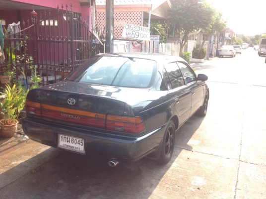 ขายครับ ของดีราคาถูกมาอีกแล้ว ช้าอดน่ะครับ toyota corola AE 101 ปี 93 เครื่อง 4AG 1.6 แห้งๆ นิ่งๆ เกียร ออโต้ พวงมาลัย พาวเวอร์ แกส LPG แกสน้พมันใช้ได้ 2 ระบบดิส 4ล้อ แอรหนาว แม็ก 15 หล่อๆ ค้ำโชคหน้า ภายในสวยคอนโซนไม่มีแตก ระบบไฟครบ ๆ เครื่องเสียงมีจอ ช่ว ขายครับ ของดีราคาถูกมาอีกแล้ว ช้าอดน่ะครับ toyota corola AE 101 ปี 93 เครื่อง 4AG 1.6 แห้งๆ นิ่งๆ เกียร ออโต้ พวงมาลัย พาวเวอร์ แกส LPG แกสน้พมันใช้ได้ 2 ระบบดิส 4ล้อ แอรหนาว แม็ก 15 หล่อๆ ค้ำโชคหน้า ภายในสวยคอนโซนไม่มีแตก ระบบไฟครบ ๆ เครื่องเสียงมีจอ ช่ว