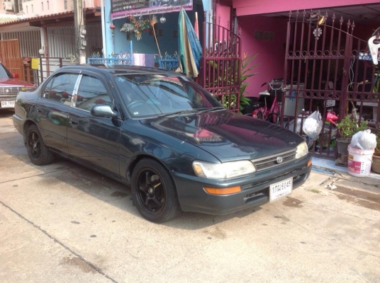 ขายครับ ของดีราคาถูกมาอีกแล้ว ช้าอดน่ะครับ toyota corola AE 101 ปี 93 เครื่อง 4AG 1.6 แห้งๆ นิ่งๆ เกียร ออโต้ พวงมาลัย พาวเวอร์ แกส LPG แกสน้พมันใช้ได้ 2 ระบบดิส 4ล้อ แอรหนาว แม็ก 15 หล่อๆ ค้ำโชคหน้า ภายในสวยคอนโซนไม่มีแตก ระบบไฟครบ ๆ เครื่องเสียงมีจอ ช่ว ขายครับ ของดีราคาถูกมาอีกแล้ว ช้าอดน่ะครับ toyota corola AE 101 ปี 93 เครื่อง 4AG 1.6 แห้งๆ นิ่งๆ เกียร ออโต้ พวงมาลัย พาวเวอร์ แกส LPG แกสน้พมันใช้ได้ 2 ระบบดิส 4ล้อ แอรหนาว แม็ก 15 หล่อๆ ค้ำโชคหน้า ภายในสวยคอนโซนไม่มีแตก ระบบไฟครบ ๆ เครื่องเสียงมีจอ ช่ว