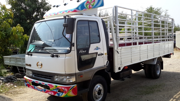 6 ล้อกลาง *Euro.2*  HINO สมอทอง  FC4J 150 แรงม้า+Turbo+Inter *ยาว 5.50ม.* รถสวยเดิม+สวยจริง *รถห้างแท้*  เอกสารพร้อมโอน
