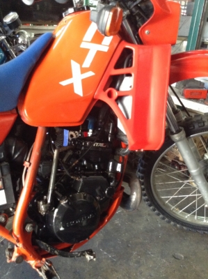 MTX125 สีแดง