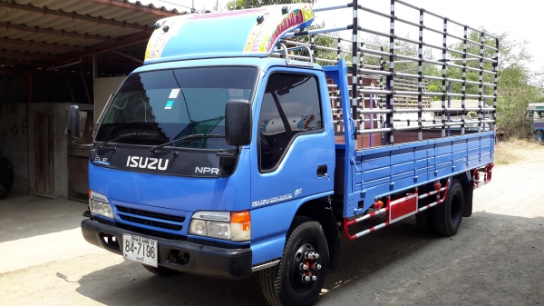 6 ล้อกลาง ISUZU  NPR  120 แรงม้า  *ยาว 5.00ม.* รถสวยเดิม+สวยจริง *รถห้างแท้*  เอกสารพร้อมโอน
