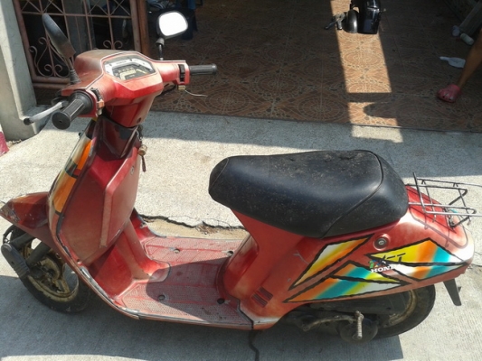 ชายรถป๊อป ฮอนด้า