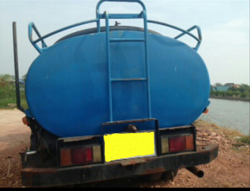 ขายด่วน รถบรรทุกน้ำ 6 ล้อฟ้า