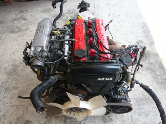 ขายเครื่องยนต์TOYOTA 4AG ขับหลัง 12550 บาท