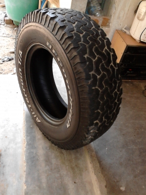 30X9.50 R15    BF Goodrich ALL Ter rain t/a  มี 1 เส้น      TEL.081-427-3941