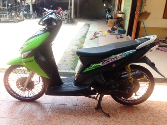 +++ขายHonda click ปี49 รถเดิมแต่เครื่องไม่ติด คาร์บูเดิม+++