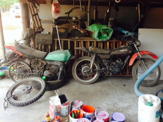 รถเก่าหลังบ้าน ts100 dt100 ขายคู่ ต่อรองได้