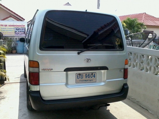 ขาย TOYOTA  HIACE  หัวจรวจตาเหยี่ยวปี 1998 เครื่อง 3L สภาพพร้อมใช้