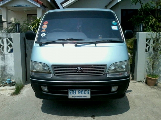 ขาย TOYOTA  HIACE  หัวจรวจตาเหยี่ยวปี 1998 เครื่อง 3L สภาพพร้อมใช้