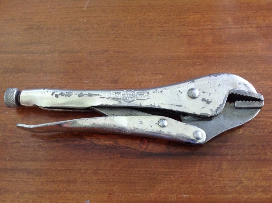 ขายคีมล็อค Petersen Vise Grip No.10. โบราณยุคแรกๆ รุ่น 2