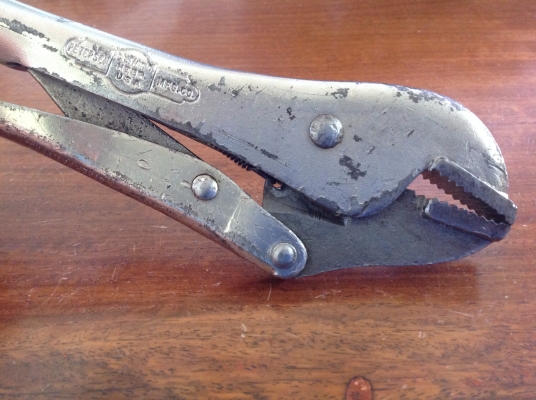 ขายคีมล็อค Petersen Vise Grip No.10. โบราณยุคแรกๆ รุ่น 2
