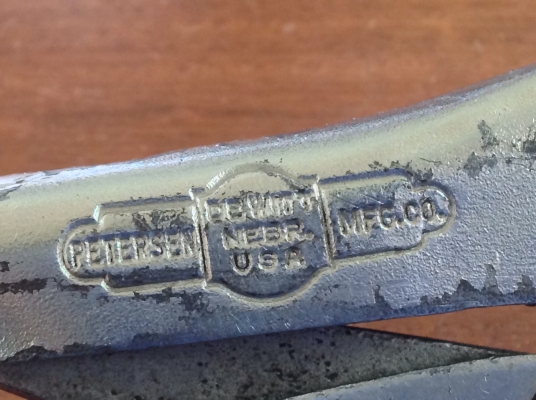ขายคีมล็อค Petersen Vise Grip No.10. โบราณยุคแรกๆ รุ่น 2