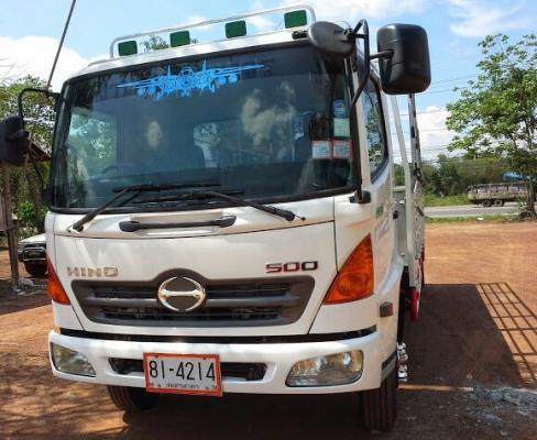 ขายด่วน รถหกล้อ HINO MEGA 500 ,5.50 เมตร สภาพดียางใหม่