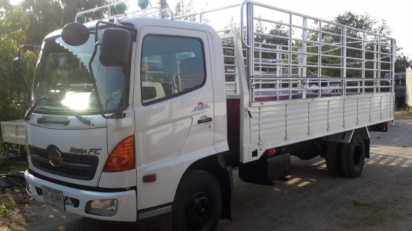 6 ล้อกลาง *Euro.2*  HINO สมอทอง MEGA  FC4J 150 แรงม้า * ยาว 5.50ม. * รถสวยเดิม+สวยจริง * รถห้างแท้ * เล่มพร้อมโอน