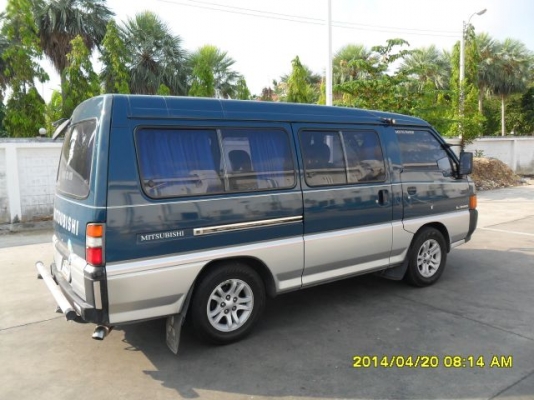 ขายรถตู้ มิตซู L300 ปี92 ประตูเปิด 2 ด้าน เครื่อง 3S หัวฉีด เกียร์ออโต้ เพาเวอร์ ติดแก๊ส LPG ภายในสวย เบาะ3 แถว หมุนได้ แอรฺหน้า-หลัง เย็นฉ่ำ ตัวถังเดิมๆสวย แม็ก15&quot; ยางใหม่ 4 เส้น รถพร้อมใช้ครับ ขับดีมากๆ ขายถูก ประกันชั้น3