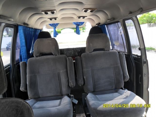 ขายรถตู้ มิตซู L300 ปี92 ประตูเปิด 2 ด้าน เครื่อง 3S หัวฉีด เกียร์ออโต้ เพาเวอร์ ติดแก๊ส LPG ภายในสวย เบาะ3 แถว หมุนได้ แอรฺหน้า-หลัง เย็นฉ่ำ ตัวถังเดิมๆสวย แม็ก15&quot; ยางใหม่ 4 เส้น รถพร้อมใช้ครับ ขับดีมากๆ ขายถูก ประกันชั้น3