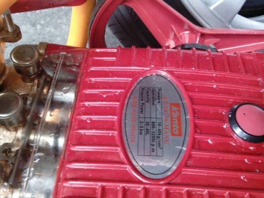 ขายเครื่องอัดฉีด ปั๊มใหม่ เครื่อง HONDA มือสอง 9,500 บาท ดูคลิปการทำงานครับ