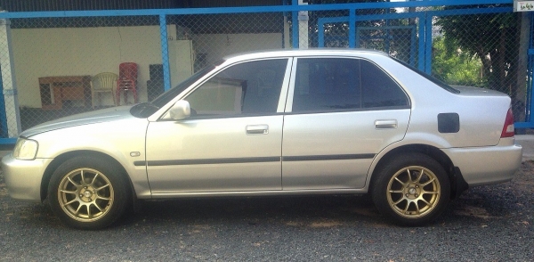 **135,000 บ.ต่อรอง**ขายรถเก๋ง HONDA CITY TYPE Z LXi 1.5 AT ปี 44/01 เครื่องเดิมเกียร์เดิม ติดแก๊สLPG(ลงเล่ม) เครื่องดีแรง ประหยัด ช่วงล่างหนึบ หน้า-หลังเดิมไม่เคยชนหนัก ภายในเก๋งสวยคอนโซลเต็ม พ.พาวเวอร์ แอร์ กระจกไฟฟ้า เบาะหนัง ล้อแม็ก สีสันสวย ยางดี4เส้น