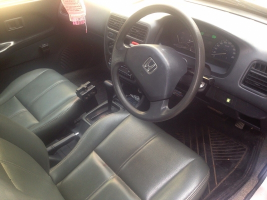 **135,000 บ.ต่อรอง**ขายรถเก๋ง HONDA CITY TYPE Z LXi 1.5 AT ปี 44/01 เครื่องเดิมเกียร์เดิม ติดแก๊สLPG(ลงเล่ม) เครื่องดีแรง ประหยัด ช่วงล่างหนึบ หน้า-หลังเดิมไม่เคยชนหนัก ภายในเก๋งสวยคอนโซลเต็ม พ.พาวเวอร์ แอร์ กระจกไฟฟ้า เบาะหนัง ล้อแม็ก สีสันสวย ยางดี4เส้น