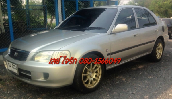 **135,000 บ.ต่อรอง**ขายรถเก๋ง HONDA CITY TYPE Z LXi 1.5 AT ปี 44/01 เครื่องเดิมเกียร์เดิม ติดแก๊สLPG(ลงเล่ม) เครื่องดีแรง ประหยัด ช่วงล่างหนึบ หน้า-หลังเดิมไม่เคยชนหนัก ภายในเก๋งสวยคอนโซลเต็ม พ.พาวเวอร์ แอร์ กระจกไฟฟ้า เบาะหนัง ล้อแม็ก สีสันสวย ยางดี4เส้น