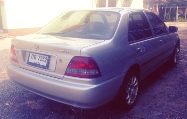 **135,000 บ.ต่อรอง**ขายรถเก๋ง HONDA CITY TYPE Z LXi 1.5 AT ปี 44/01 เครื่องเดิมเกียร์เดิม ติดแก๊สLPG(ลงเล่ม) เครื่องดีแรง ประหยัด ช่วงล่างหนึบ หน้า-หลังเดิมไม่เคยชนหนัก ภายในเก๋งสวยคอนโซลเต็ม พ.พาวเวอร์ แอร์ กระจกไฟฟ้า เบาะหนัง ล้อแม็ก สีสันสวย ยางดี4เส้น