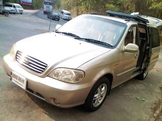 ขายรถหรูVip Kia Carnival 2.4 GSรุ่น2แท้ สีบรอนด์ทอง ปี2002 เกียร์ A/T ขายรถหรูVip Kia Carnival 2.4 GSรุ่น2แท้ สีบรอนด์ทอง ปี2002 เกียร์ A/T