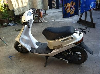 ขายป็อปฮอนด้า เครื่องดีแต่จอดนานสภาพตามรูปราคา 3,500