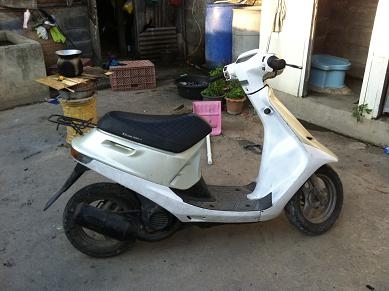 ขายป็อปฮอนด้า เครื่องดีแต่จอดนานสภาพตามรูปราคา 3,500