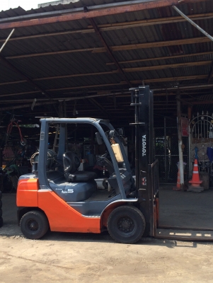 ขายฟอล์คลิฟท์ Toyota รุ่น 8 เบ็นซิน+แก๊ส สภาพดี ราคาถูกๆครับ