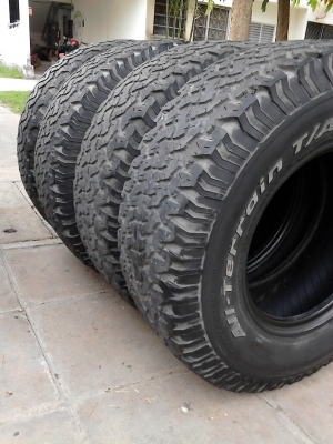 31X10.50R15 BF Goodrich AlLL Terrain T/A  MADE IN USA. มีชุด 4 เส้น ติดต่อ .TEL.081-427-3941