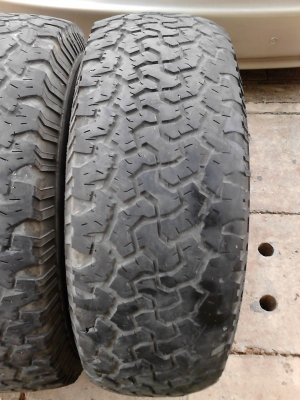 31X10.50R15 BF Goodrich AlLL Terrain T/A  MADE IN USA. มีชุด 4 เส้น ติดต่อ .TEL.081-427-3941