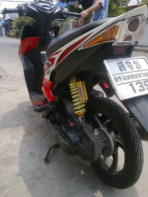 ขาย Mio mx ปี53 13500 ทะเบียนชุดโอนครบ