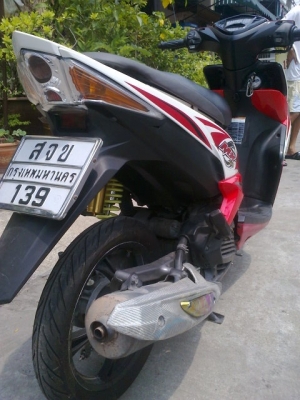 ขาย Mio mx ปี53 13500 ทะเบียนชุดโอนครบ