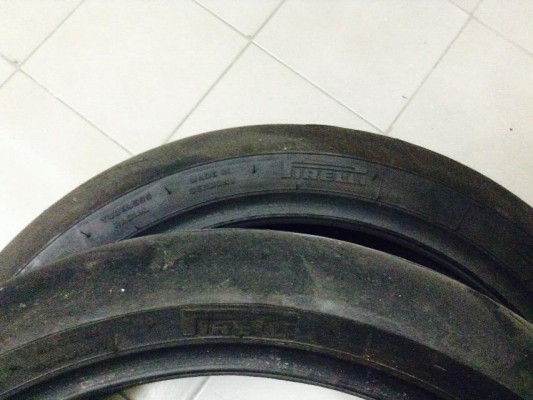 ขายยางPIRELLIมือสอง ลายตะเกียบหัก