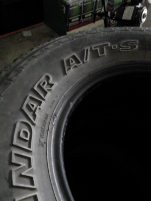 YOKOHAMA GEOLANDER A/T-S 265/70R16  มี 1 ชุด  4เ ส้น โทร.081-427-3941