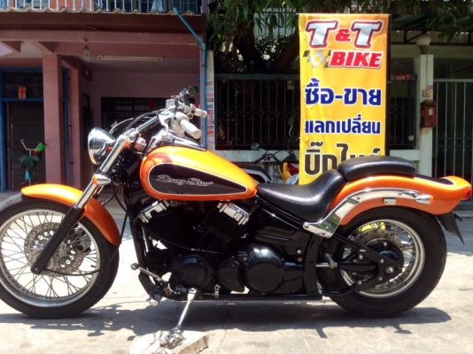 ต้ำพระราม2ขาย YAMAHA DRAGSTAR400 ปี99 เอกสารinvครบทุกฉบับ สภาพสวยใสๆคับ ใช้ได้ครบทุกระบบ