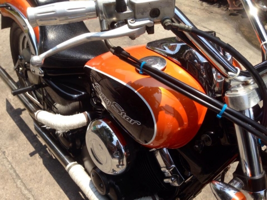 ต้ำพระราม2ขาย YAMAHA DRAGSTAR400 ปี99 เอกสารinvครบทุกฉบับ สภาพสวยใสๆคับ ใช้ได้ครบทุกระบบ