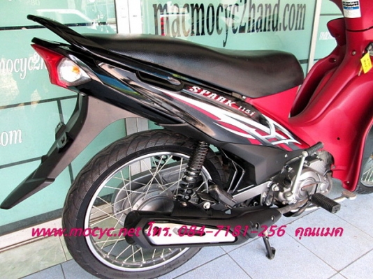 SPARK 115 i สี ดำแดง รถเดือน ต.ค.ปี 56 ไมล์ 4567 โล ของแถม 4 รายการ  26900