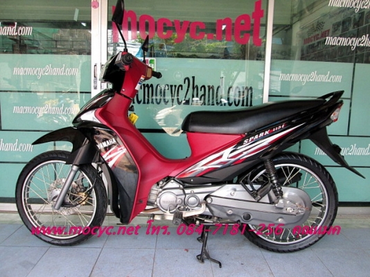 SPARK 115 i สี ดำแดง รถเดือน ต.ค.ปี 56 ไมล์ 4567 โล ของแถม 4 รายการ  26900