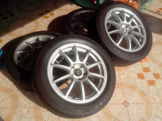 advan 17/5/114พร้อมยางdunlopปี12ยางใช้ได้อีกนาน ขาย 8900 0898128457  รับเทริน ล้อ สนจัยทักมา